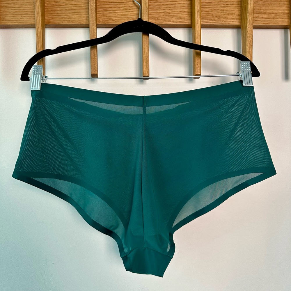 CUUP The Tap Mesh Underwear, Emerald